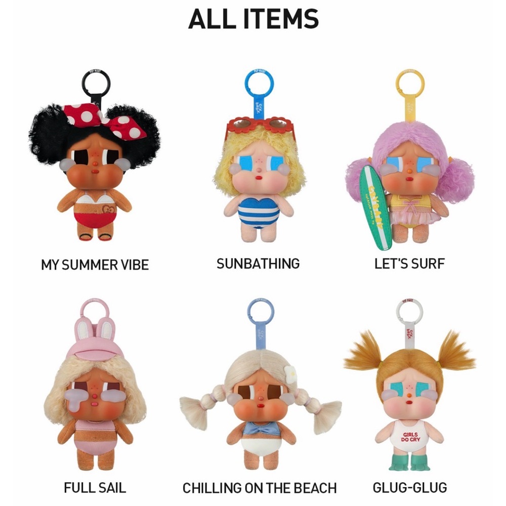 NEW Pop Mart Crybaby Vacation Mode Series Glug-Glug - Picture 5 of 5